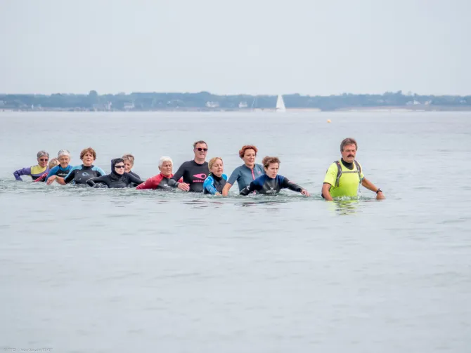 Fédération française de la retraite sportive  : marche aquatique côtière